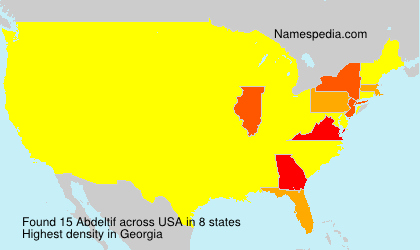 Surname Abdeltif in USA Surname Abdeltif in USA