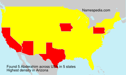 Surname Abderahim in USA Surname Abderahim in USA