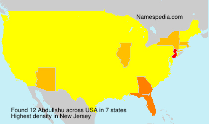 Surname Abdullahu in USA Surname Abdullahu in USA