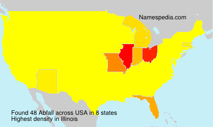 Surname Abfall in USA Surname Abfall in USA