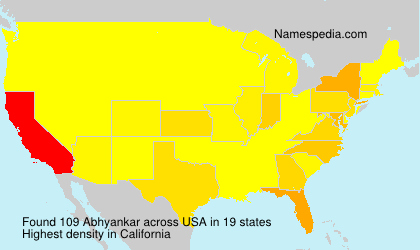 Surname Abhyankar in USA Surname Abhyankar in USA