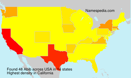 Surname Abib in USA Surname Abib in USA