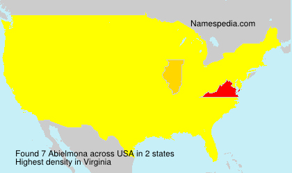 Surname Abielmona in USA Surname Abielmona in USA