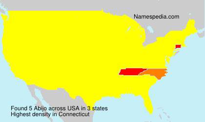 Surname Abijo in USA Surname Abijo in USA