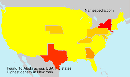 Surname Aboki in USA Surname Aboki in USA