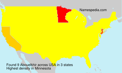 Surname Abouelkhir in USA