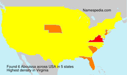Surname Abouissa in USA Surname Abouissa in USA
