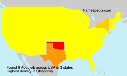 Surname Aboujeib in USA Surname Aboujeib in USA