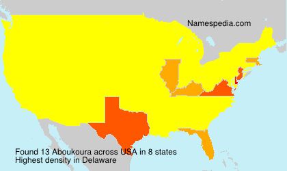 Surname Aboukoura in USA Surname Aboukoura in USA