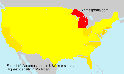 Surname Abramas in USA Surname Abramas in USA