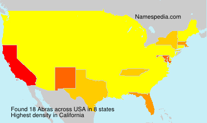 Surname Abras in USA Surname Abras in USA