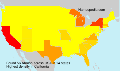 Surname Abrash in USA Surname Abrash in USA