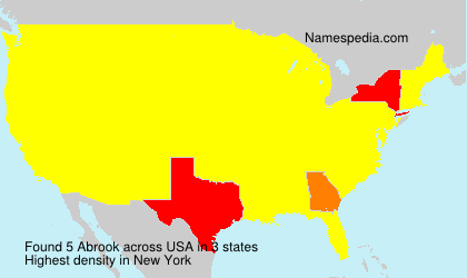 Surname Abrook in USA Surname Abrook in USA