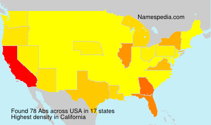 Surname Abs in USA Surname Abs in USA