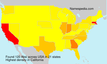 Surname Absi in USA Surname Absi in USA