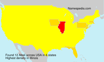 Surname Absil in USA Surname Absil in USA