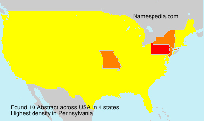 Surname Abstract in USA Surname Abstract in USA