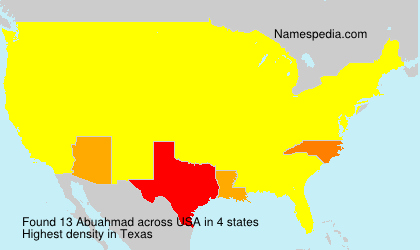 Surname Abuahmad in USA Surname Abuahmad in USA