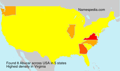 Surname Abucar in USA Surname Abucar in USA
