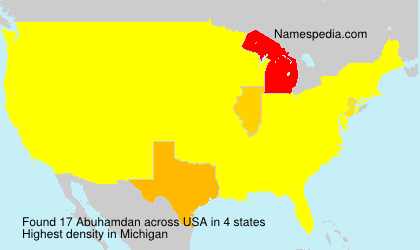 Surname Abuhamdan in USA Surname Abuhamdan in USA