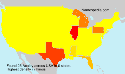 Surname Acaley in USA Surname Acaley in USA