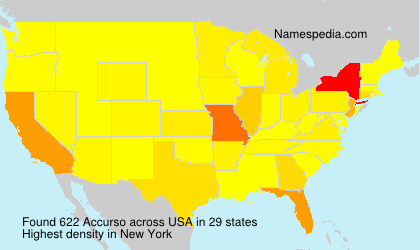 Surname Accurso in USA Surname Accurso in USA