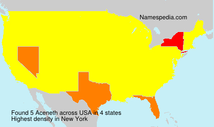 Surname Aceneth in USA Surname Aceneth in USA