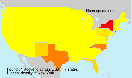 Surname Acoveno in USA Surname Acoveno in USA