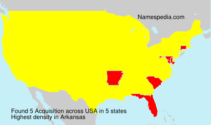 Surname Acquisition in USA Surname Acquisition in USA