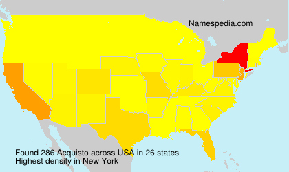 Surname Acquisto in USA Surname Acquisto in USA
