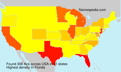 Surname Acs in USA Surname Acs in USA