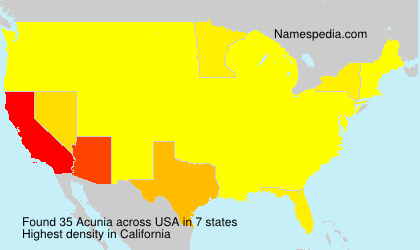 Acunia Acunia