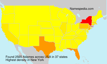 Surname Adames in USA Surname Adames in USA