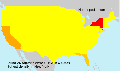 Surname Adamita in USA Surname Adamita in USA