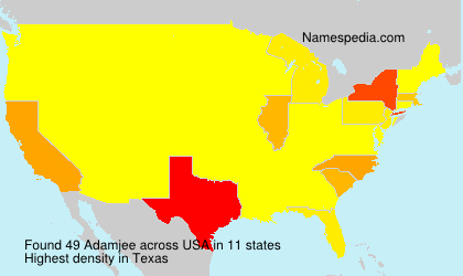 Surname Adamjee in USA Surname Adamjee in USA