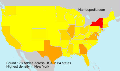 Surname Addae in USA Surname Addae in USA