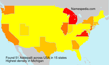 Surname Addepalli in USA Surname Addepalli in USA