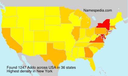 Surname Addo in USA Surname Addo in USA