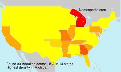 Surname Addullah in USA Surname Addullah in USA