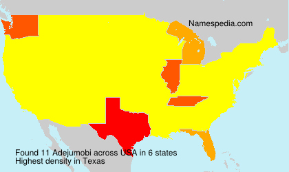 Surname Adejumobi in USA Surname Adejumobi in USA