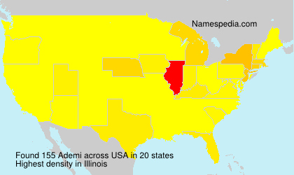 Surname Ademi in USA Surname Ademi in USA