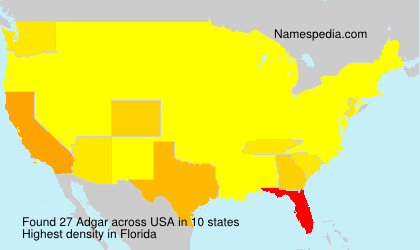 Surname Adgar in USA Surname Adgar in USA