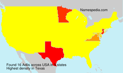 Surname Adlis in USA Surname Adlis in USA