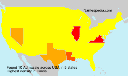 Surname Admassie in USA Surname Admassie in USA