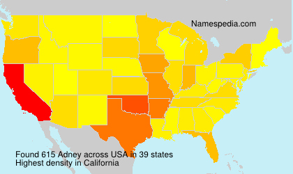 Surname Adney in USA Surname Adney in USA