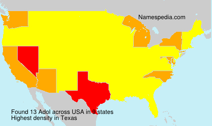Surname Adol in USA Surname Adol in USA