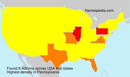 Surname Adrinne in USA Surname Adrinne in USA