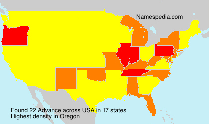 Surname Advance in USA Surname Advance in USA