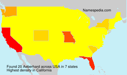 Surname Aeberhard in USA Surname Aeberhard in USA