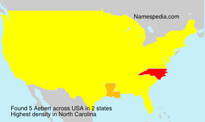 Surname Aebert in USA Surname Aebert in USA